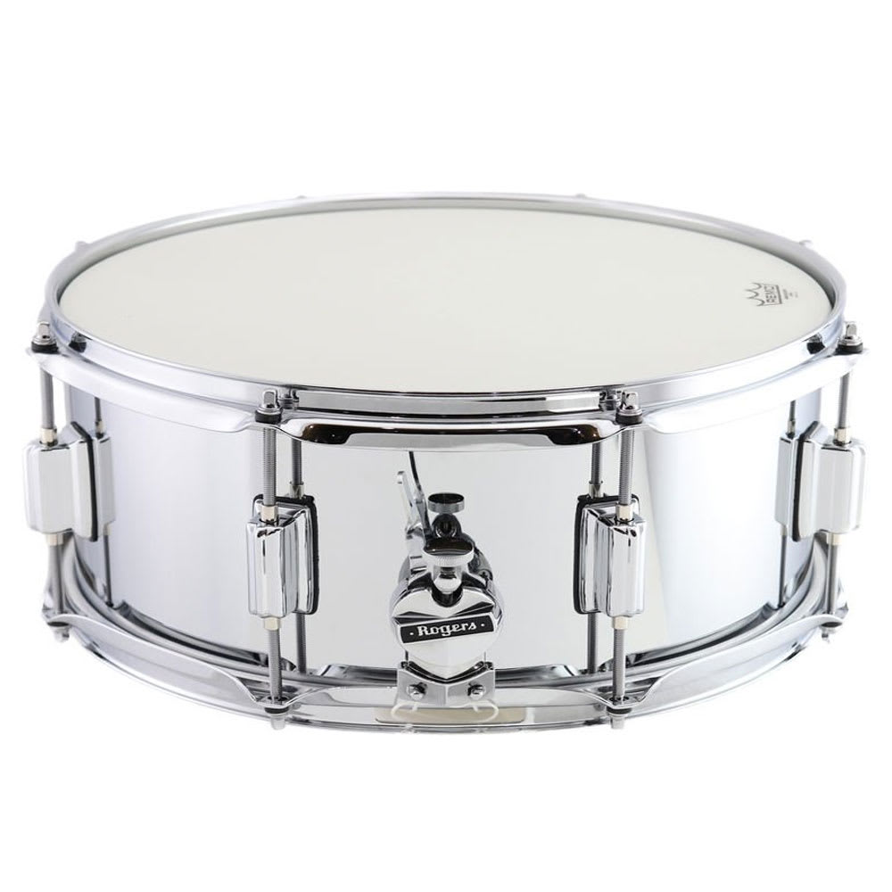 ROGERS TAMBOR POWERTONE  14 X 5.0 CHROMED STEEL NO.24-ST3