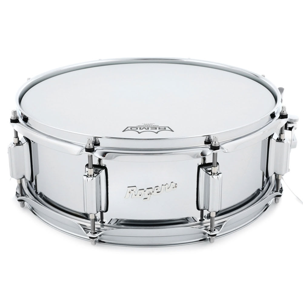 ROGERS TAMBOR POWERTONE  14 X 5.0 CHROMED STEEL NO.24-ST 1