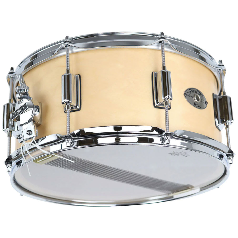 ROGERS TAMBOR POWERTONE  14 X 6.5 SATIN NATURAL NO.26-SN2