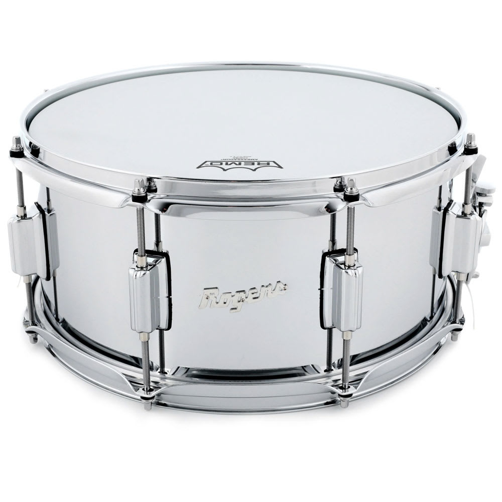 ROGERS TAMBOR POWERTONE  14 X 6.5 CHROMED STEEL NO.26-ST 1
