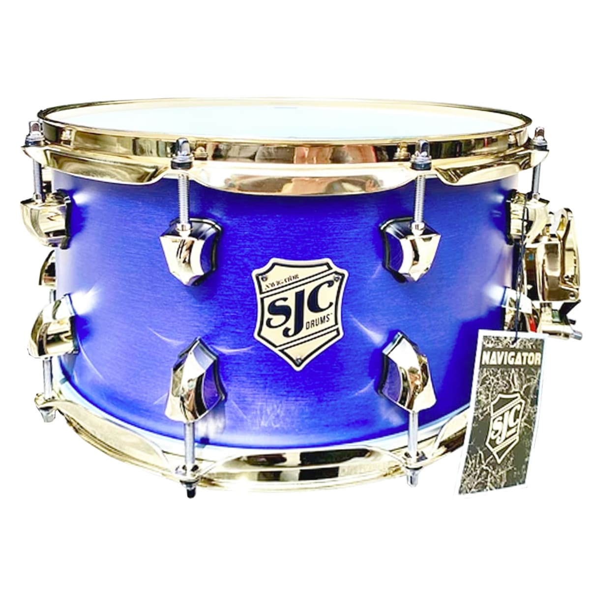 SJC TAMBOR PATHFINDER 6.5X14 MIDNIGHT BLACK SATIN 1