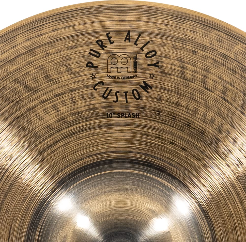 SPLASH 10 PURE ALLOY CUSTOM PAC10S MEINL6