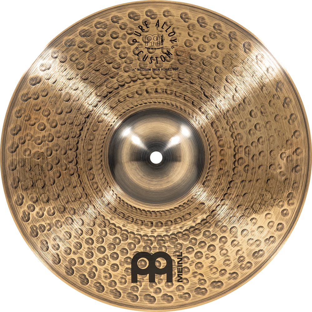 HIHAT 14 PURE ALLOY CUSTOM MEDIUM TN PAC14MTH MEINL 1