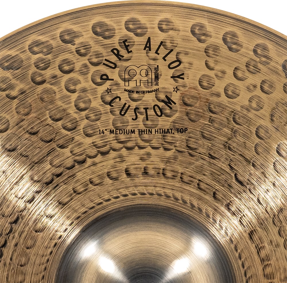 HIHAT 14 PURE ALLOY CUSTOM MEDIUM TN PAC14MTH MEINL6