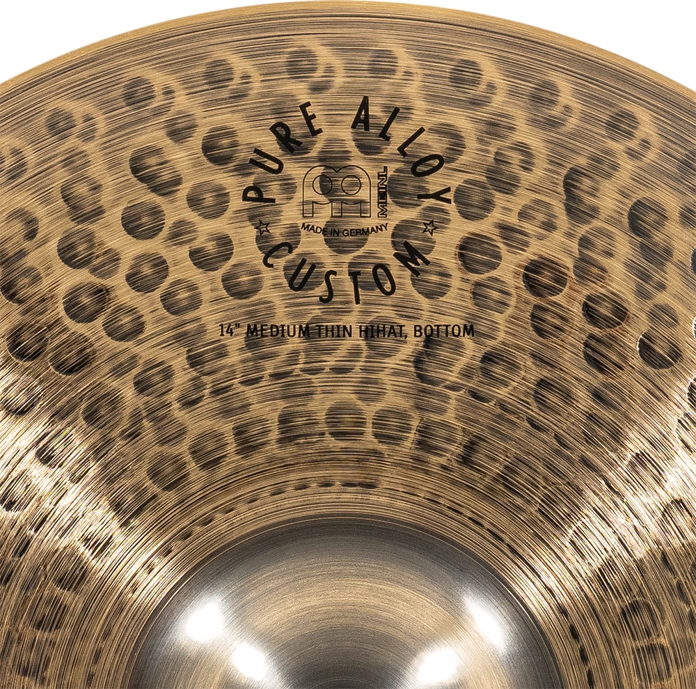 HIHAT 14 PURE ALLOY CUSTOM MEDIUM TN PAC14MTH MEINL9