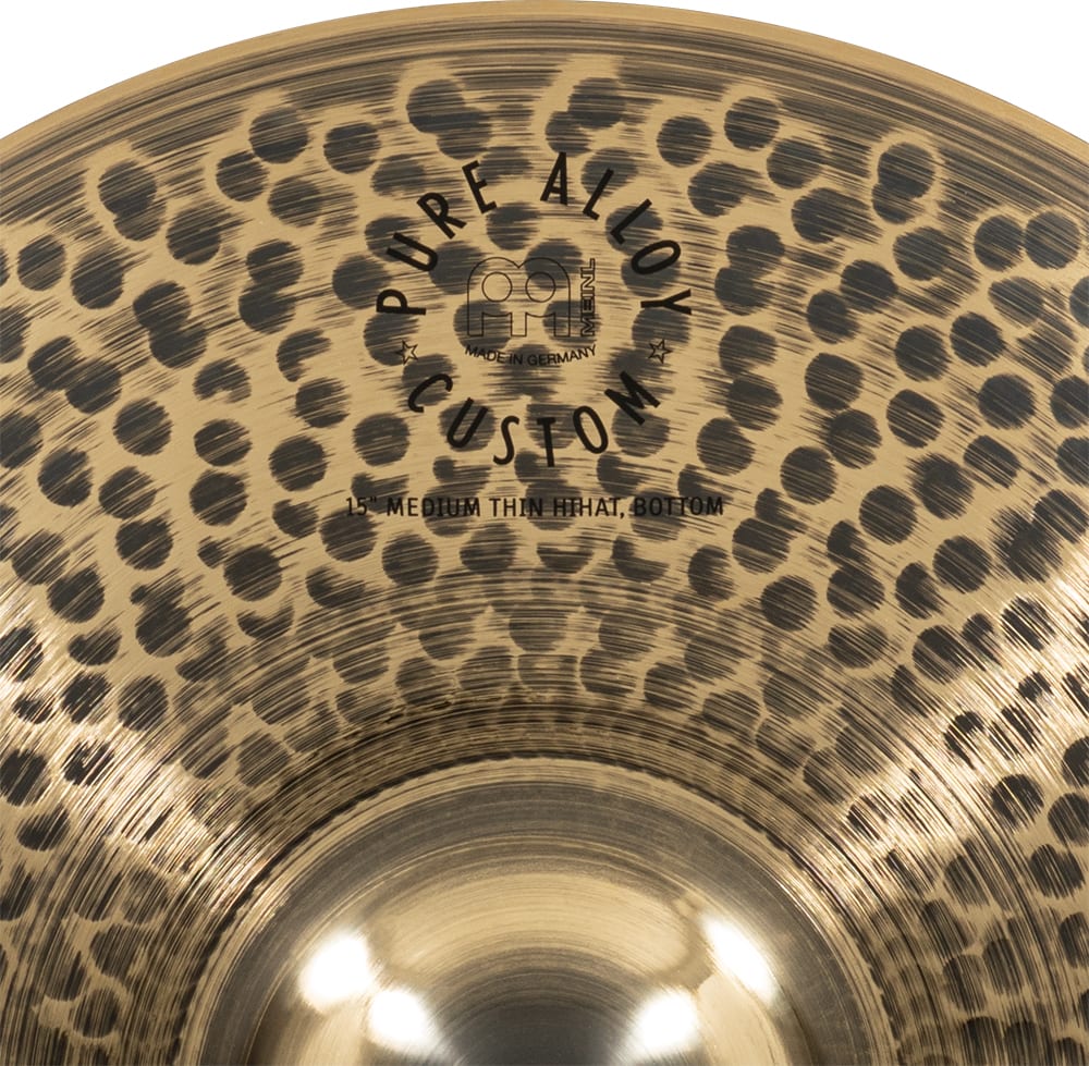 HIHAT 15 PURE ALLOY CUSTOM MEDIUM TN PAC15MTH MEINL9