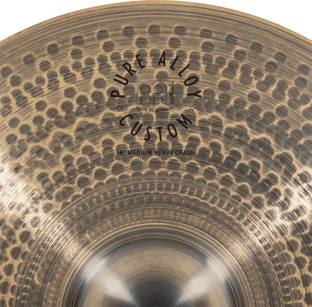 CRASH 18 PURE ALLOY CUSTOM MEDIUM HEAVY PAC18MHC MEINL6