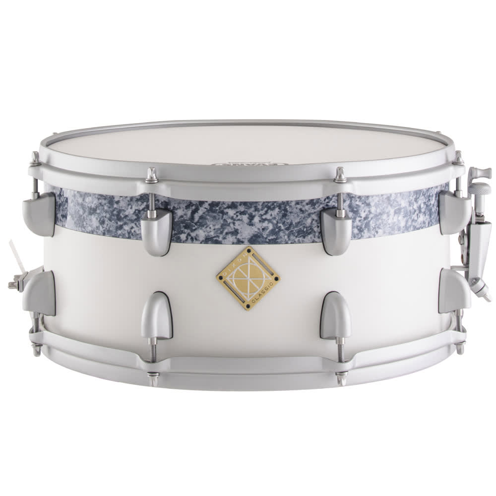 DIXON MAPLE APEX TAMBOR SATIN SILVER 14X6.52