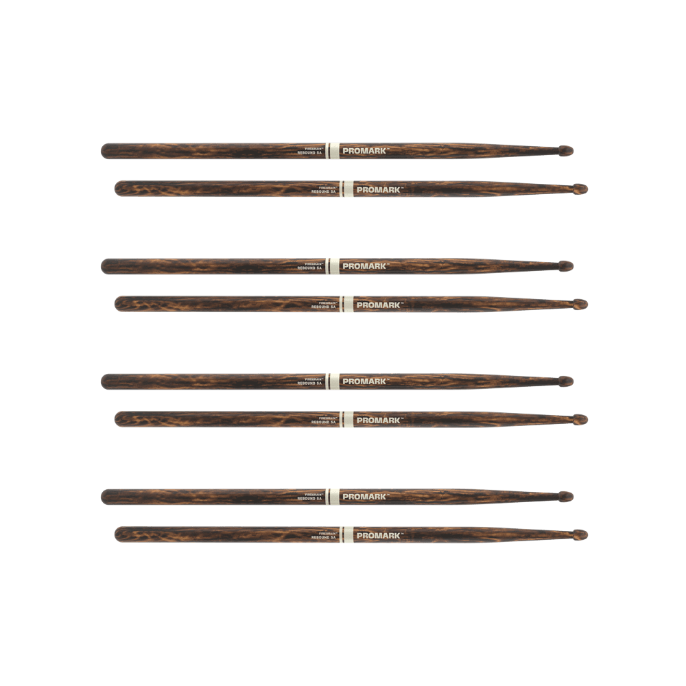 4 PACK BAQUETAS REBOUND 5A LACQUERED FIREGRAIN R5AFG-4P PROMARK2