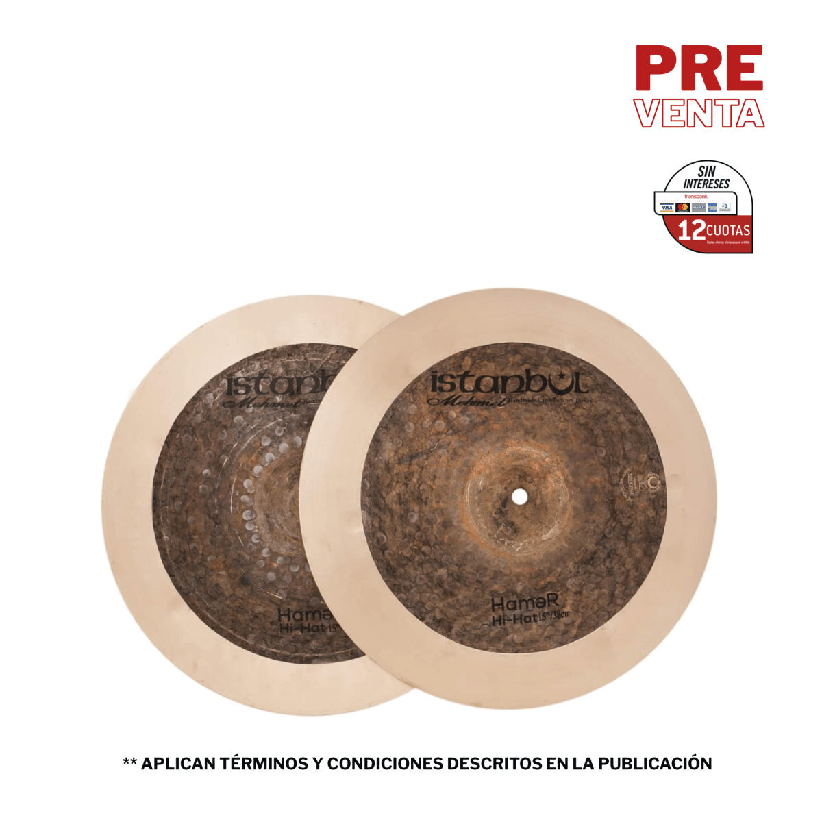 HIHAT 15 HAMER HIHAT HR-HH15 ISTANBUL MEHMET 1