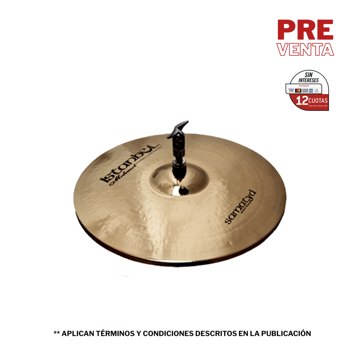 HIHAT 14 SAMATYA HIHAT MEDIUM SA-HH14 ISTANBUL MEHMET 1