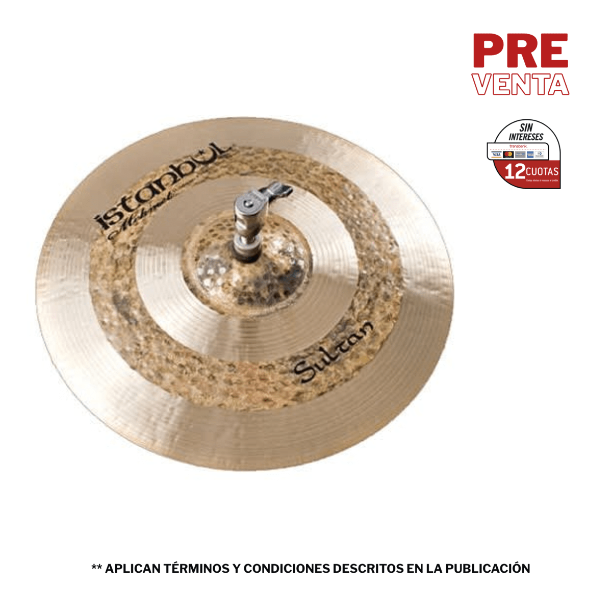 HIHAT 14 SULTAN HIHAT MEDIUM HHS14 ISTANBUL MEHMET 1