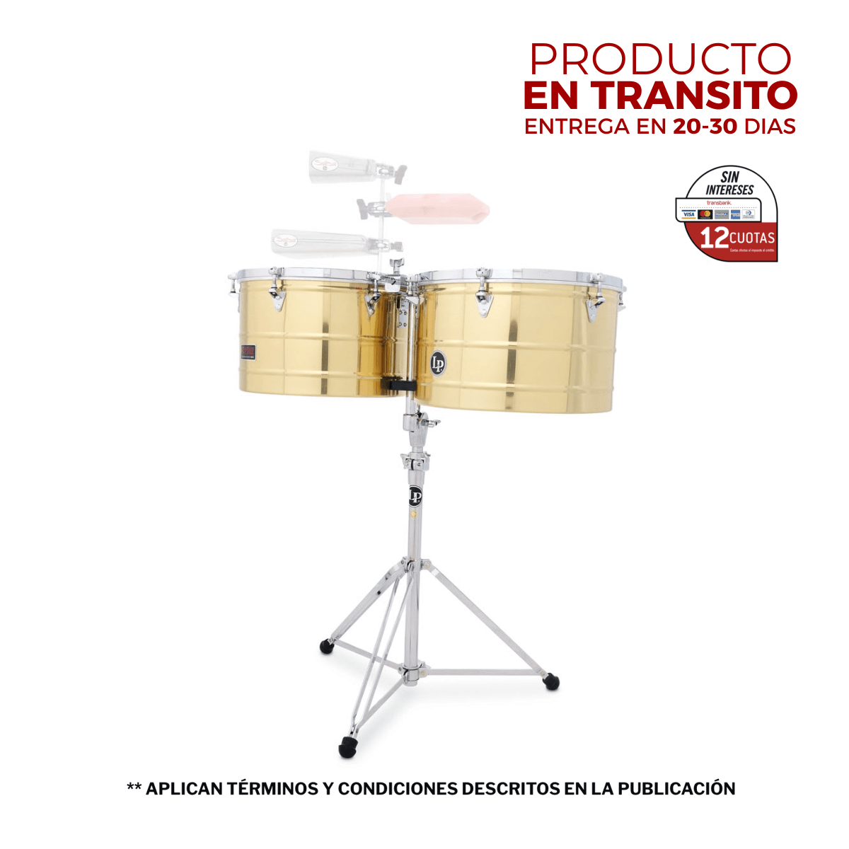 PRESTIGE BRASS 15 Y 16 PULGADAS  LP1516-B LP 1
