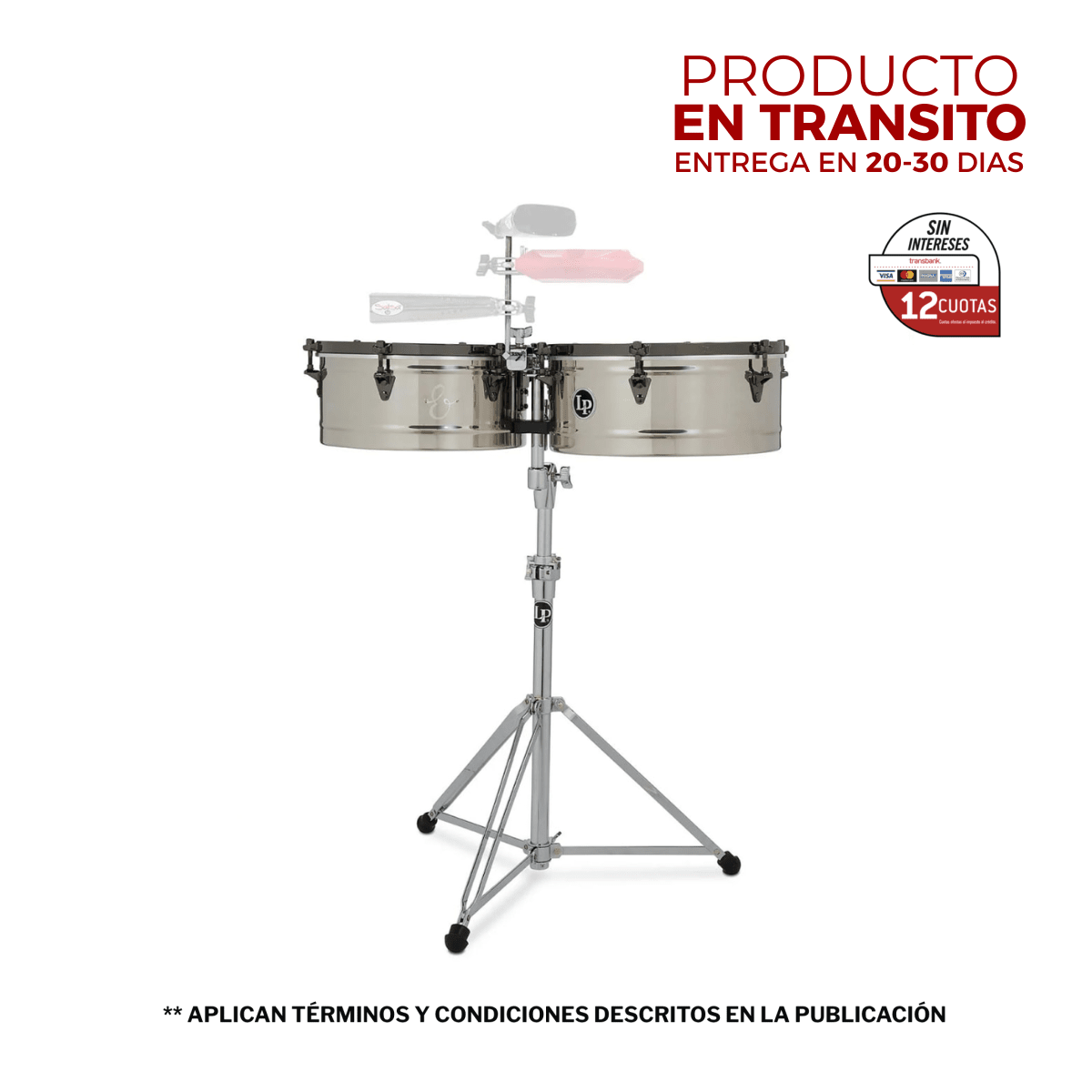 TIMBALES E-CLASS TT 14-15 CHROME BN LP1415-EC LP 1