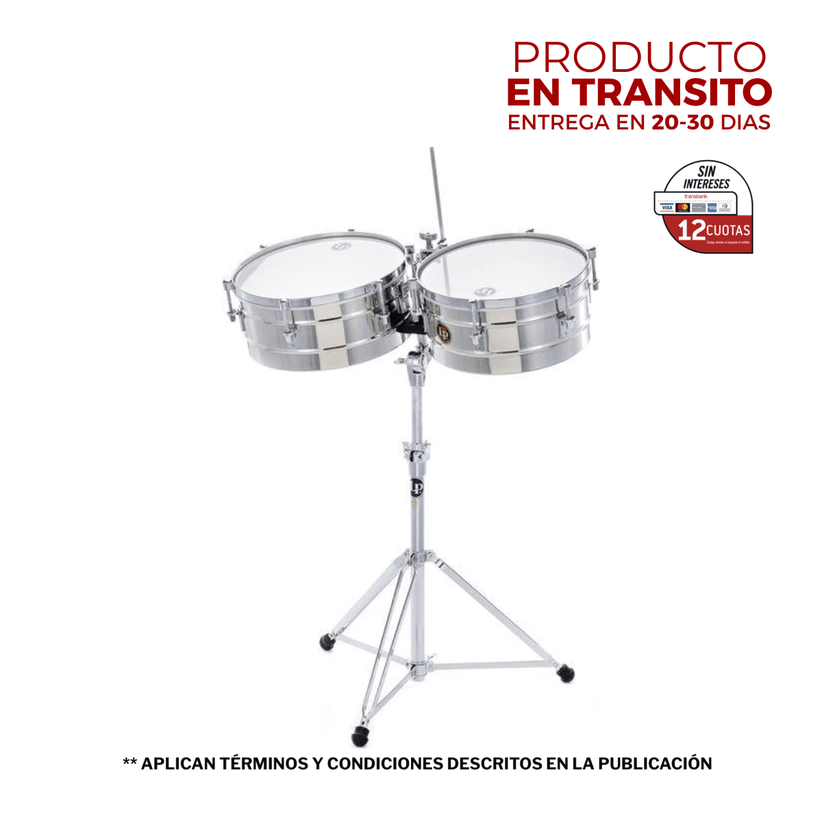 14-15 TIMBALE STAINLESS STEEL CR 1