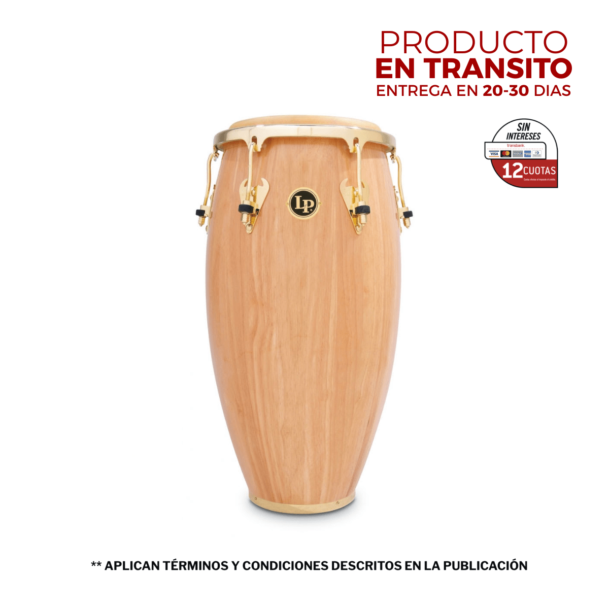 TUMBA MATADOR NATURAL HERRAJE DORADO 1