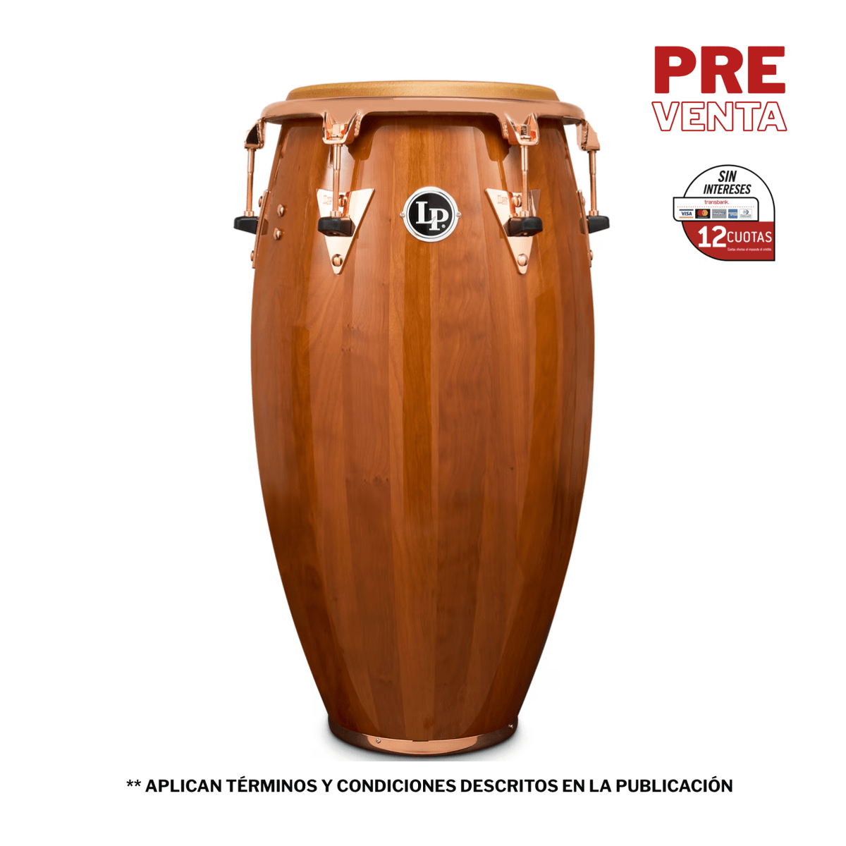 CONGA TOP TUNNING 11 3/4 CHERRY BRONZE EDICION LIMITADA LP559T-CB LP 1