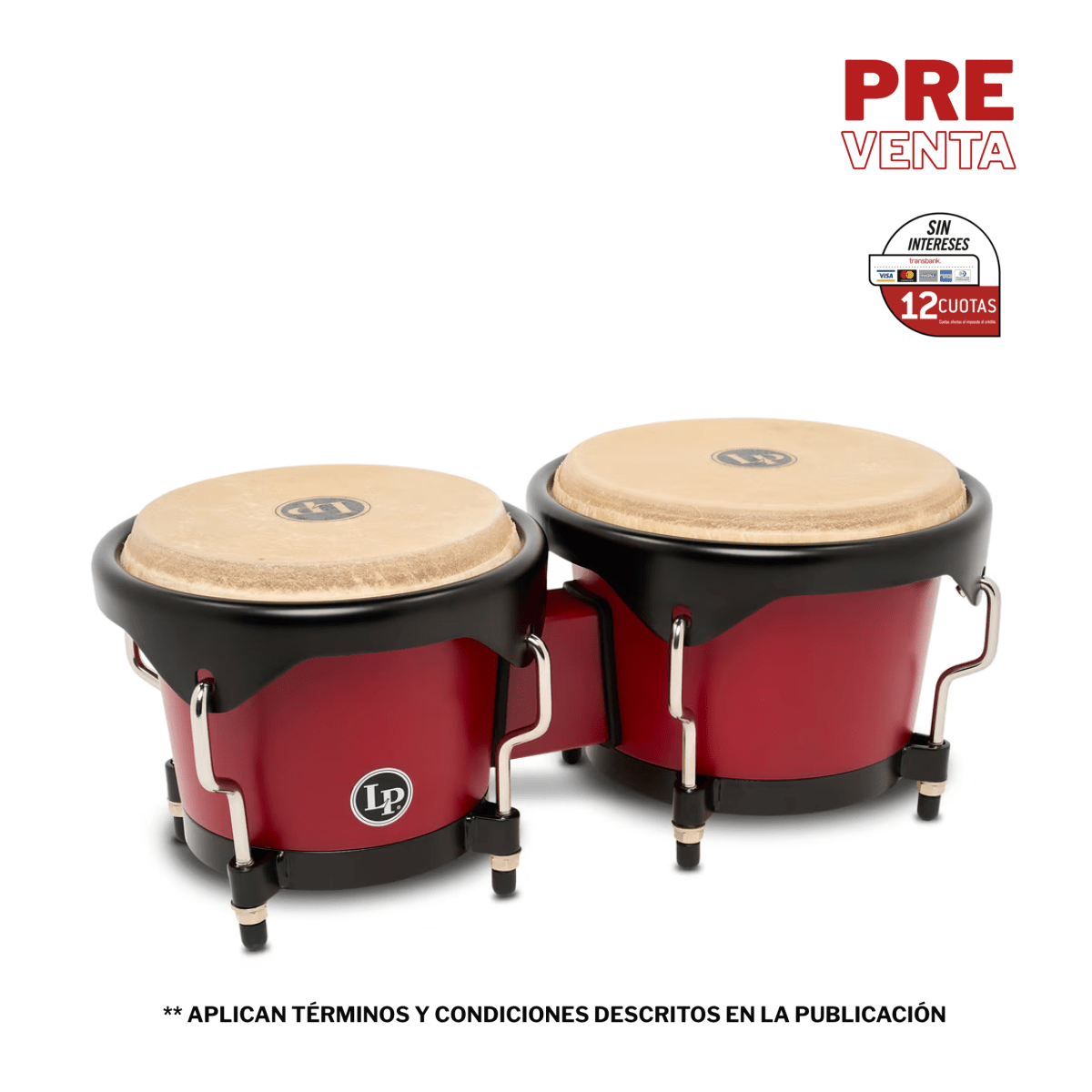BONGO DISCOVERY II ULTRALIGEROS 6 1/4 Y 7 1/4 RED LP601D-RD LP 1