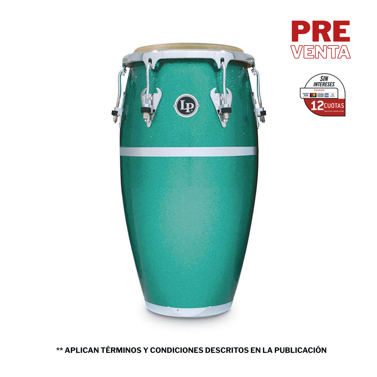 CONGA RAUL REKOW FIBERGLASS M652S-KR LP 1