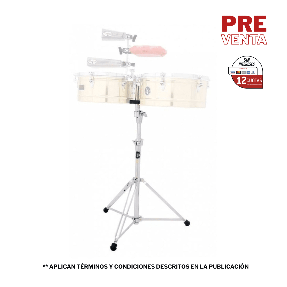 ATRIL PRESTIGE TIMBALE PARA LP1314 1415 LP986 LP 1