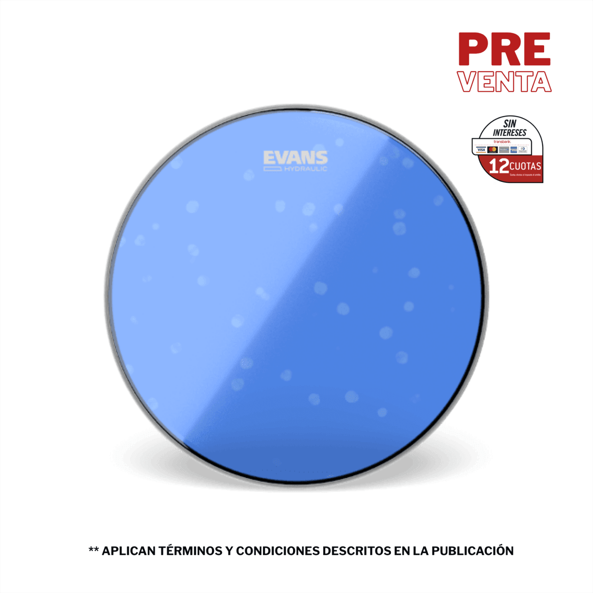 PARCHE TOM EVANS HYDRAULIC AZUL 14 1