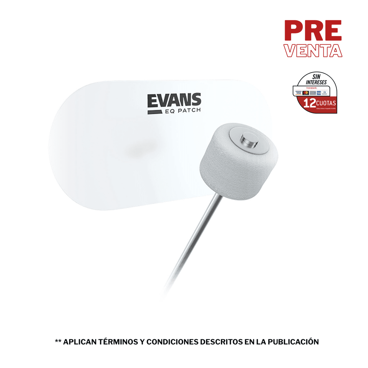 Falam Doble Plastico Evans EQPC2 1