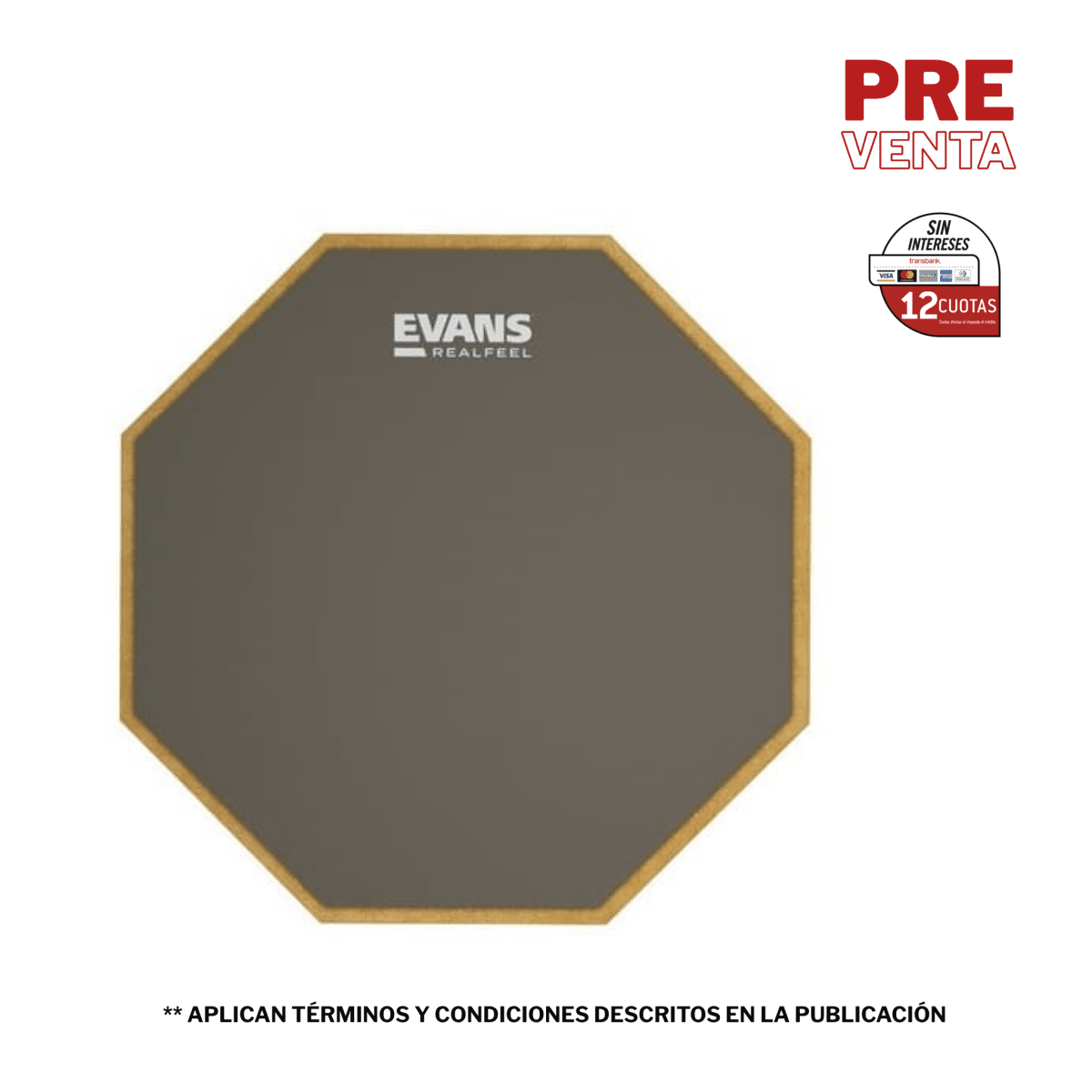 EVANS PAD DE PRACTICA MONTABLE 6 1