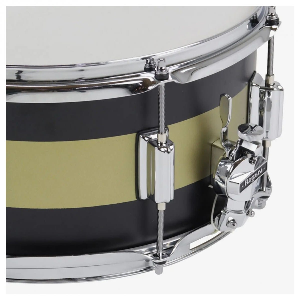 TAMBOR ROGERS TOWER 14 X 6,5 SATIN BLACK GOLD DUCO TWR-26-SBGD2