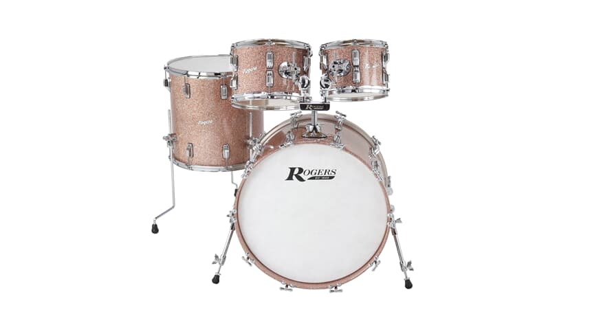 BATERIA ROGERS POWERTONE 10/12/14/20 CHAMPAGNE SPARKLE PT-0420HX-CS 1