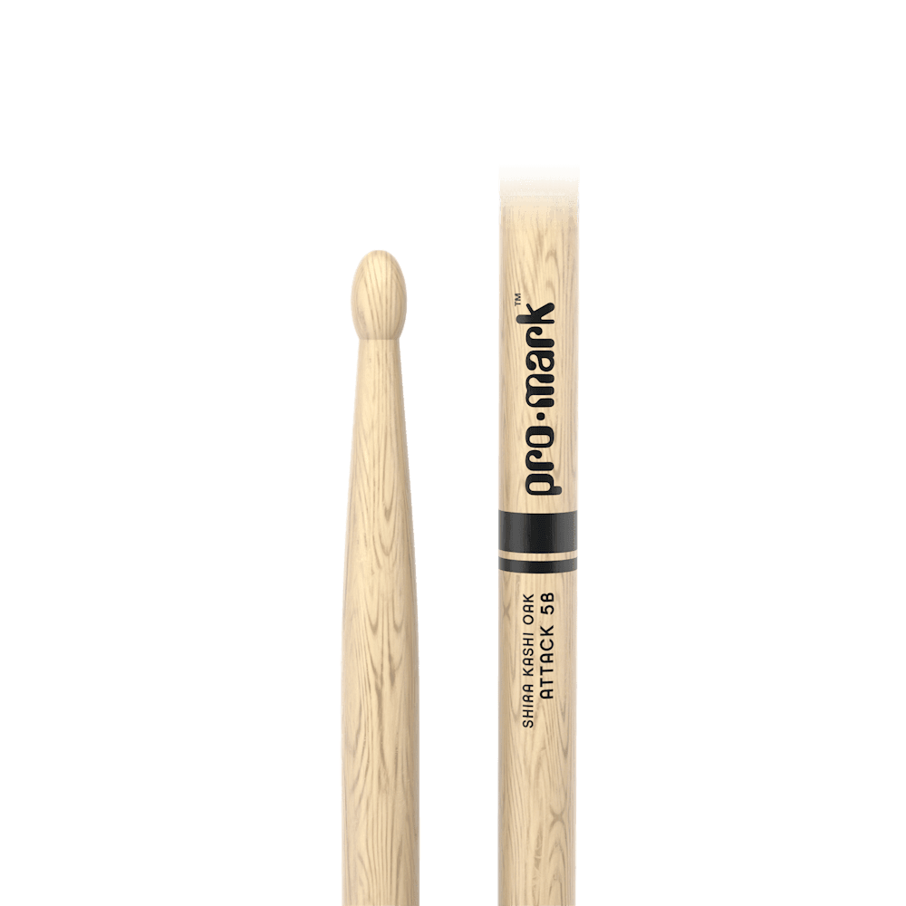 BAQUETAS CLASSIC ATTACK 5B LACQUERED SHIRA KASHI OAK PW5BW PROMARK2