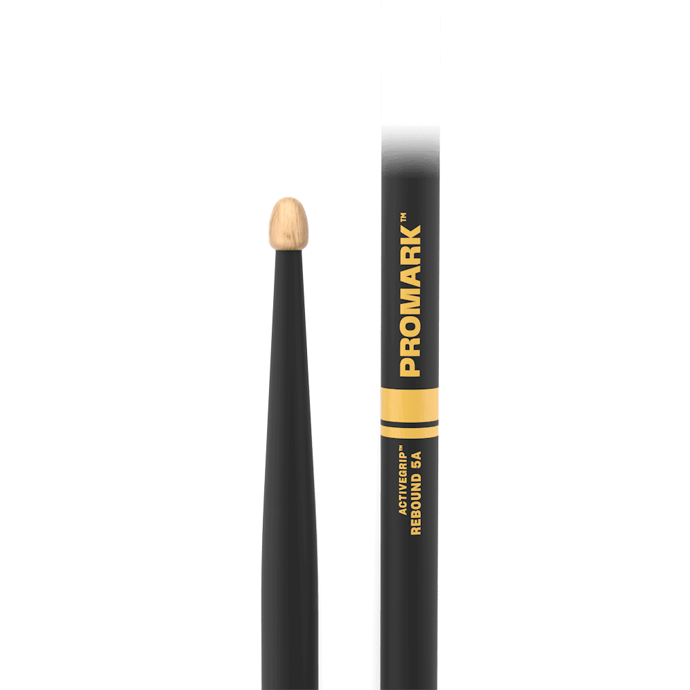 BAQUETAS REBOUND 5A ACTIVEGRIP HICKORY R5AAG PROMARK2