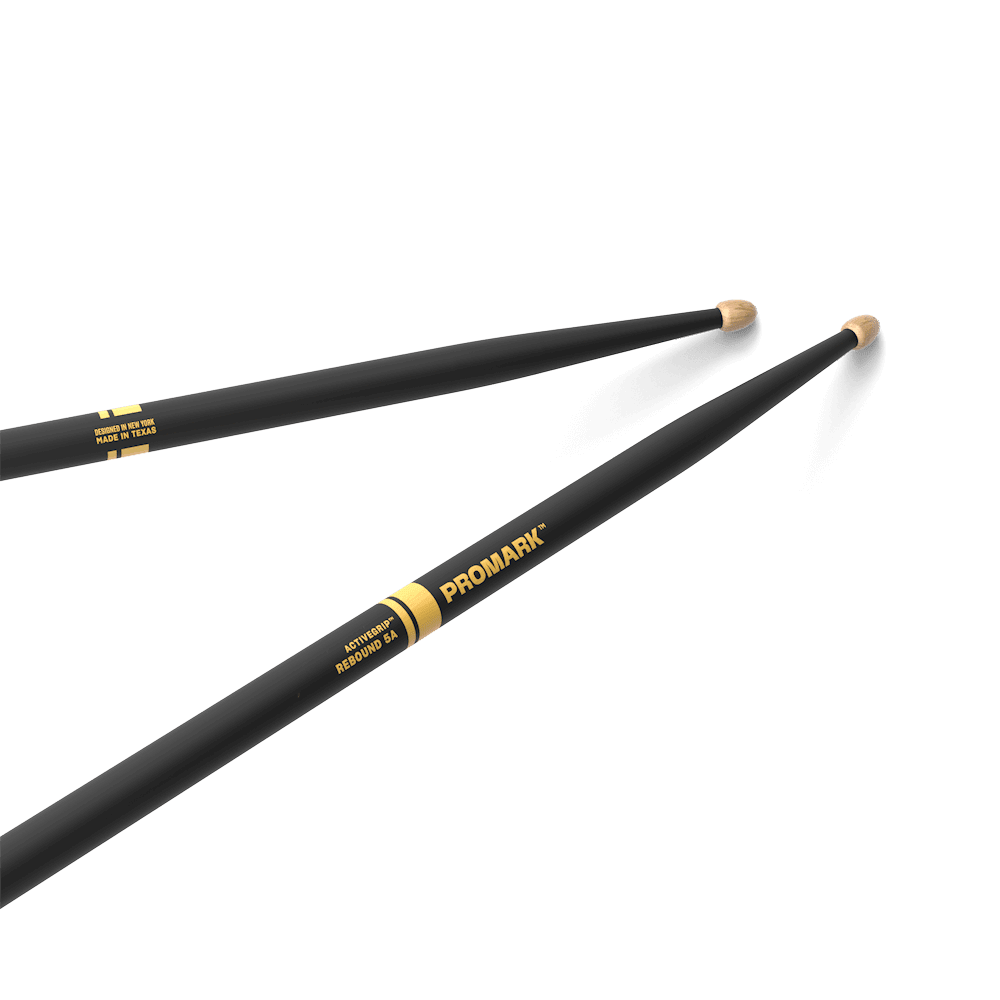 BAQUETAS REBOUND 5A ACTIVEGRIP HICKORY R5AAG PROMARK6