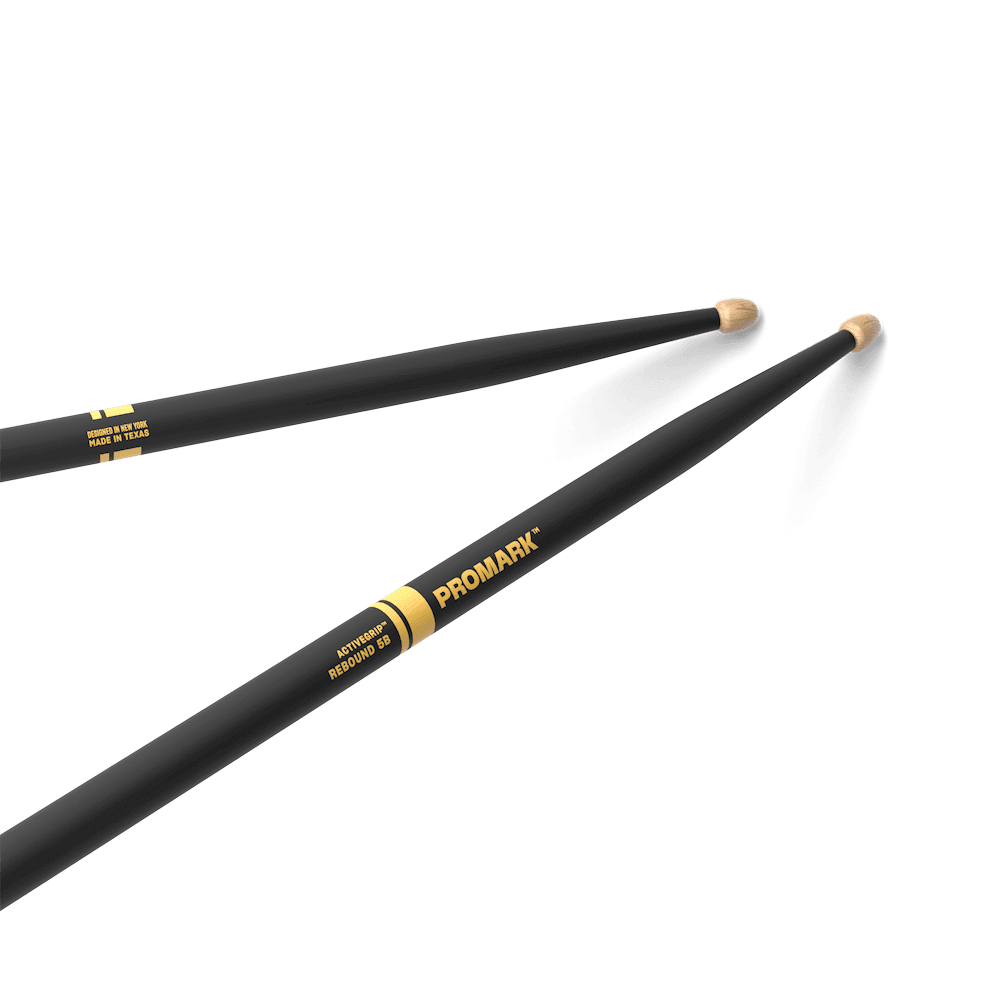 BAQUETAS REBOUND 5B ACTIVEGRIP HICKORY R5BAG PROMARK5