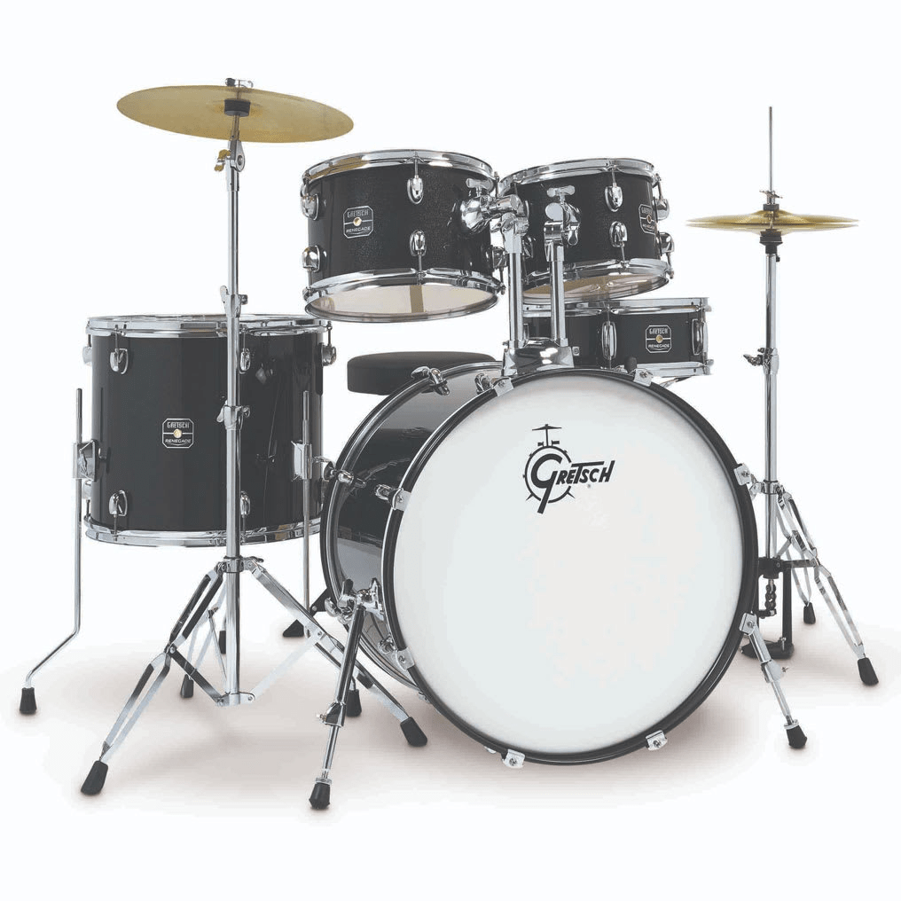 GRETSCH RENEGADE 10,12,14,20 + 14 X 5,5 BLACK MIST2