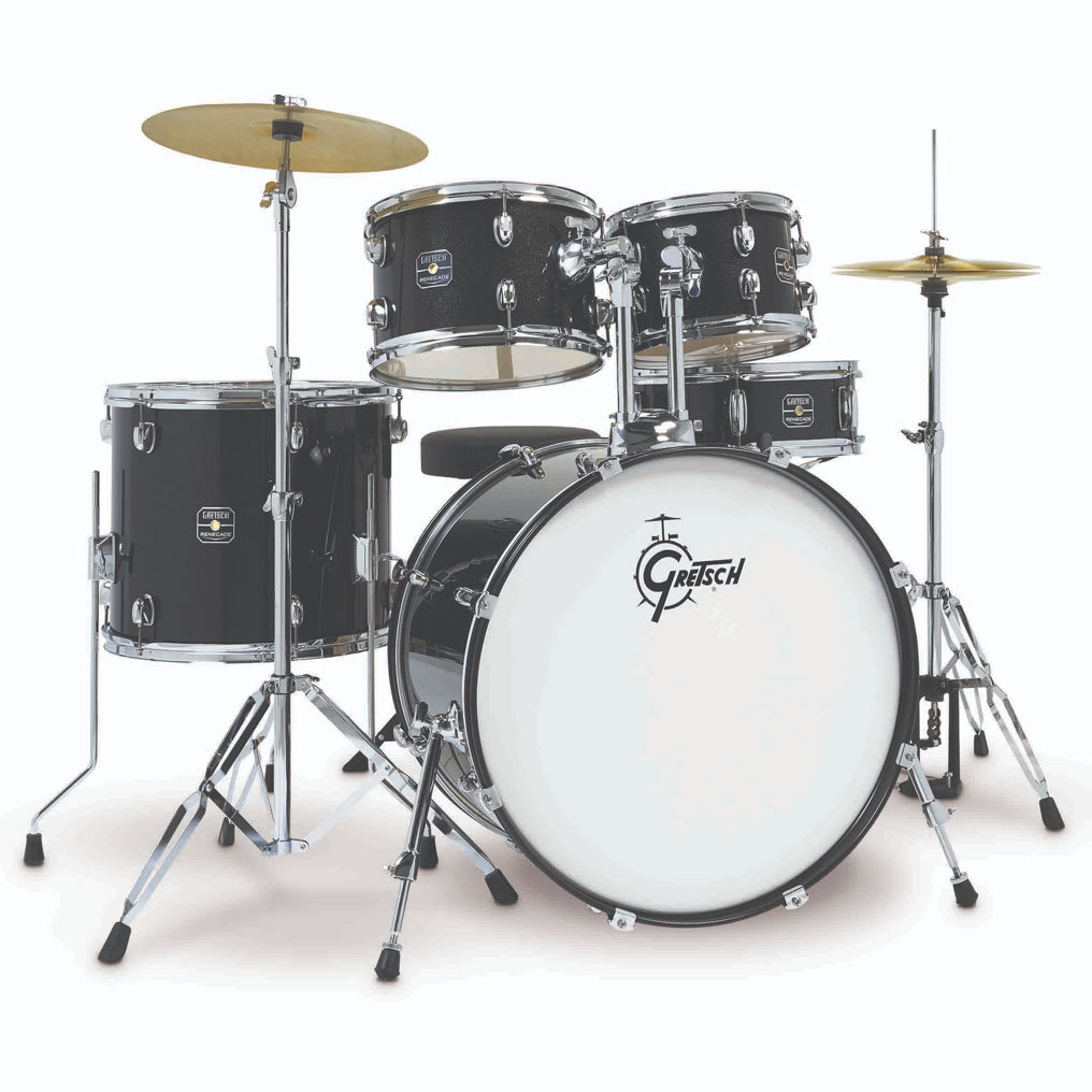 GRETSCH RENEGADE 10,12,16,22 + 14 X 5,5 BLACK MIST 1