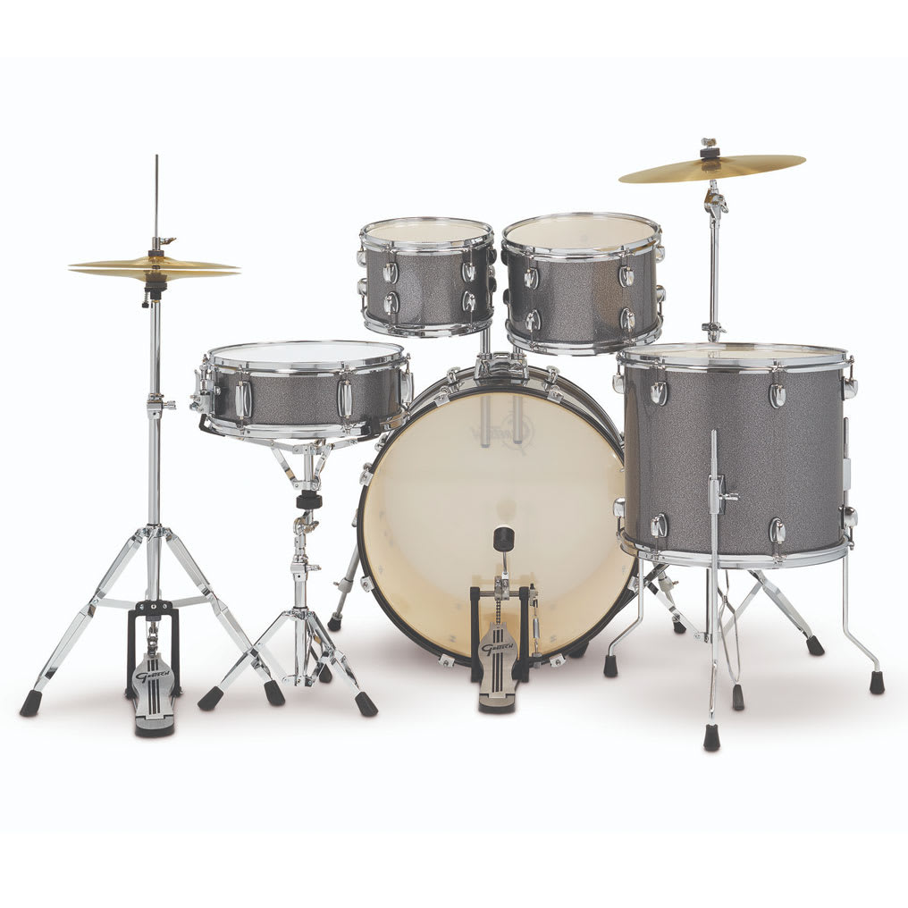 GRETSCH RENEGADE 10,12,16,22 + 14 X 5,5 GREY SPARKLE2
