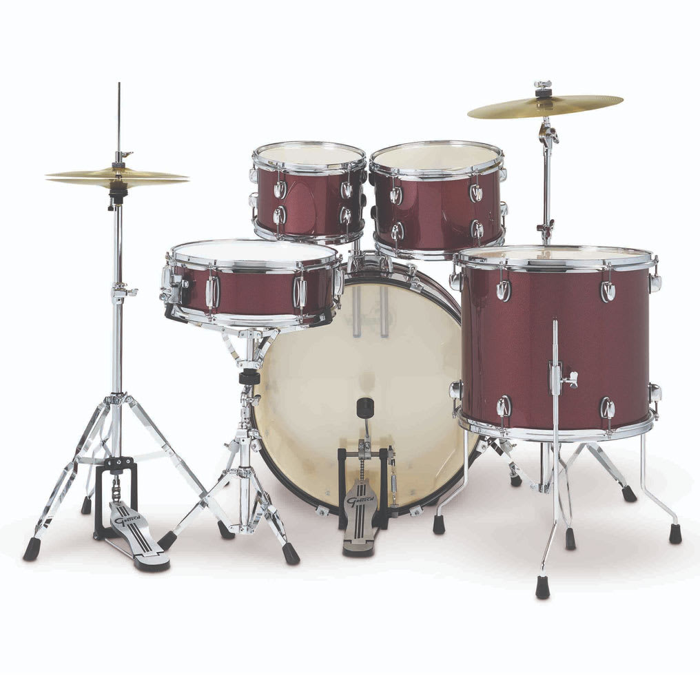 GRETSCH RENEGADE 10,12,16,22 + 14 X 5,5 RUBY SPARKLE2