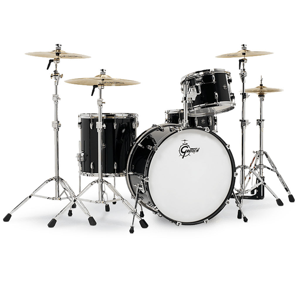 GRETSCH RENOWN MAPLE 13,16,24 SATIN BLACK 1