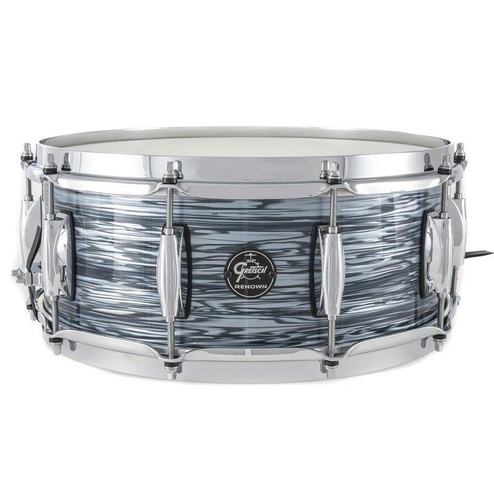 TAMBOR 14X5,0 RENOWN MAPLE SILVER OYSTER PEARL GRETSCH 1