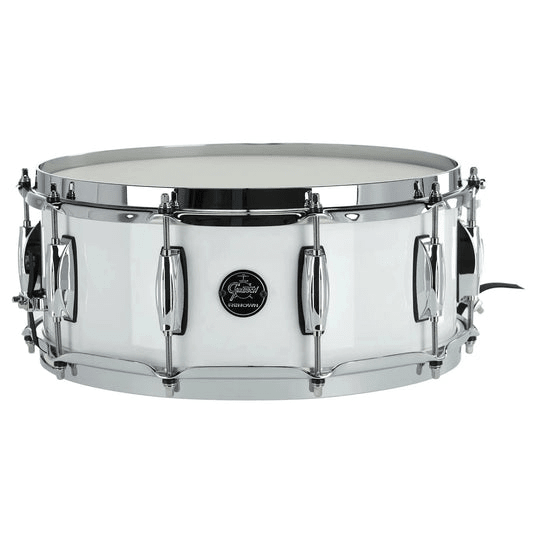 TAMBOR RENOWN MAPLE 14 X 5,5 PIANO WHITE GRETSCH 1