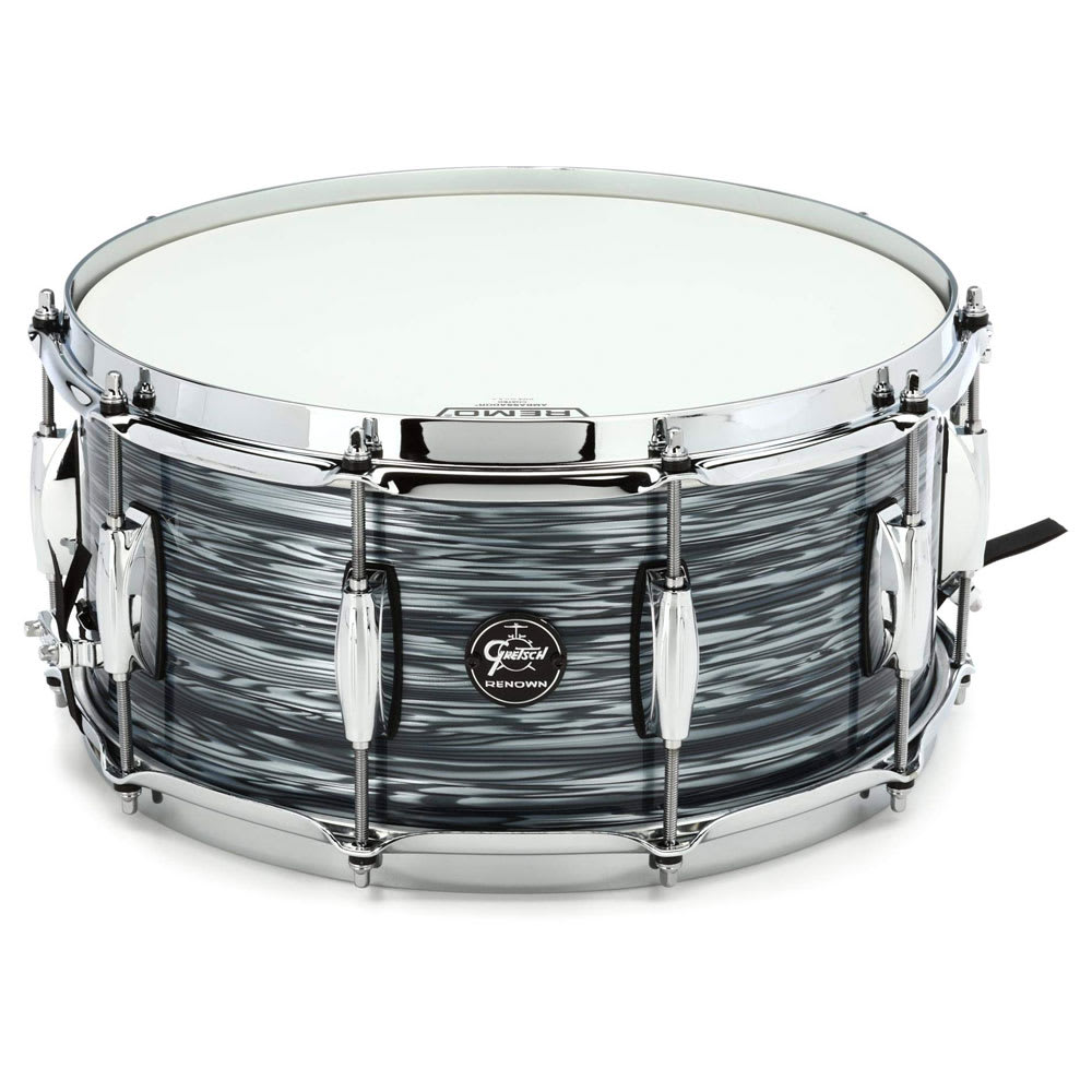 TAMBOR 14X6,5 RENOWN MAPLE 57´ SILVER OYSTER PEARL GRETSCH2