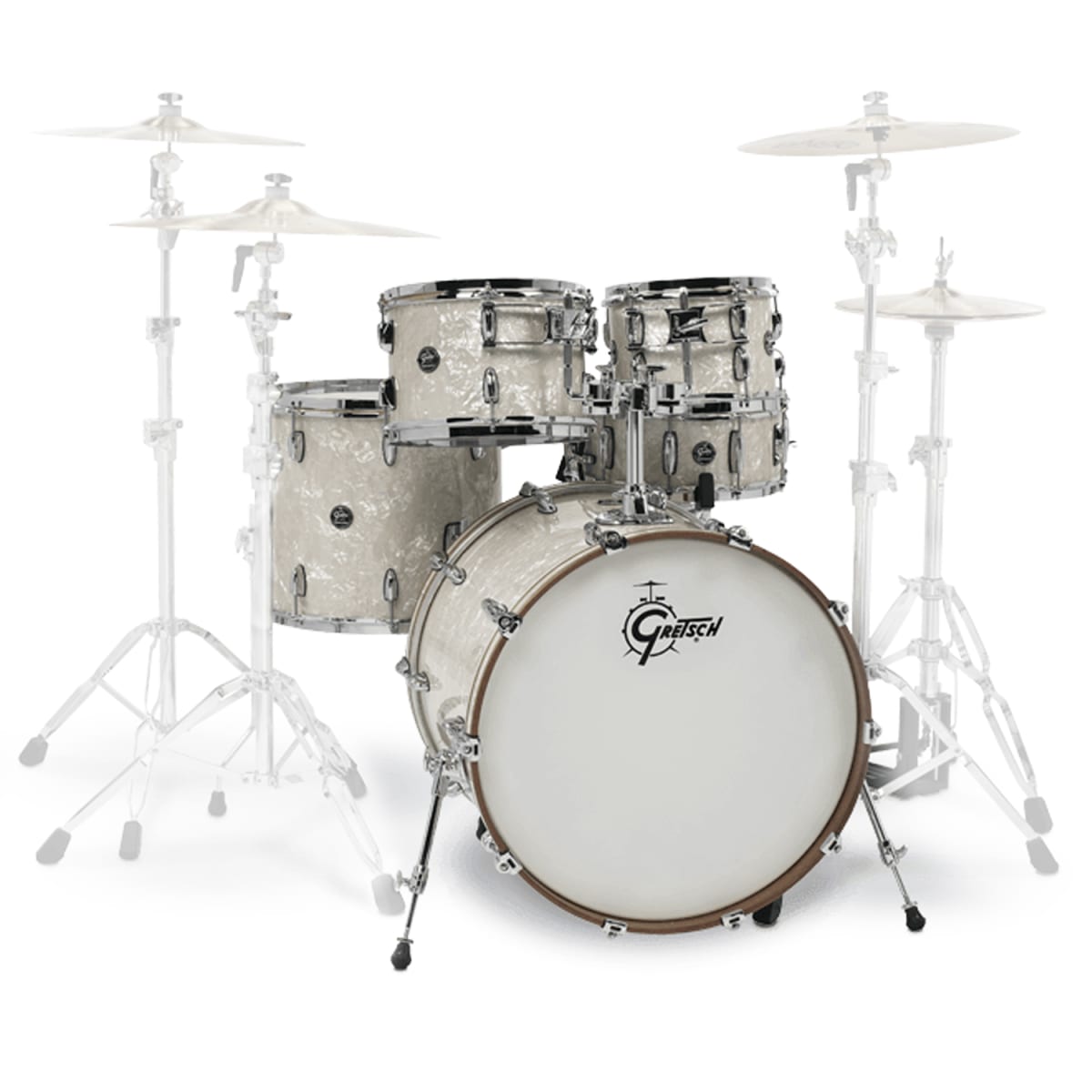 BATERÍA GRETSCH RENOWN VINTAGE PEARL 10,12,16,22 1