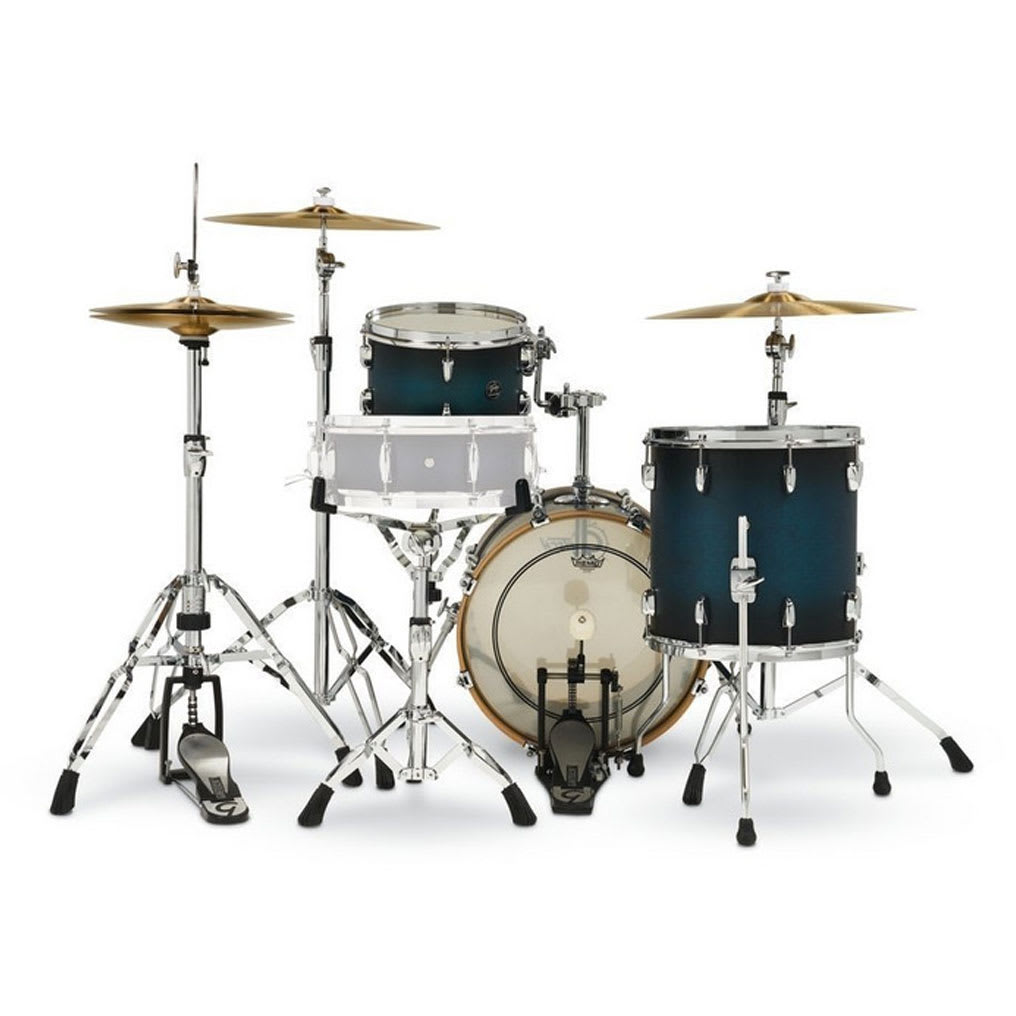 GRETSCH RENOWN MAPLE 12,14,18 GLOSS ANTIQUE BLUE BURST2