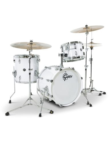 BATERÍA RENOWN MAPLE GRETSCH 18,12,14 + HOLDER VINTAGE PEARL RN2-J483-PW2