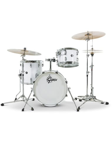 BATERÍA RENOWN MAPLE GRETSCH 18,12,14 + HOLDER VINTAGE PEARL RN2-J483-PW 1