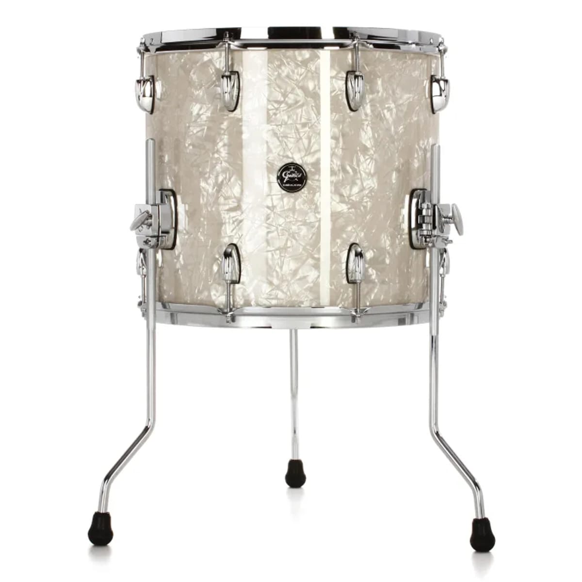 GRETSCH RENOWN MAPLE 18,12,14,5X14 + HOLDER VINTAGE PEARL7