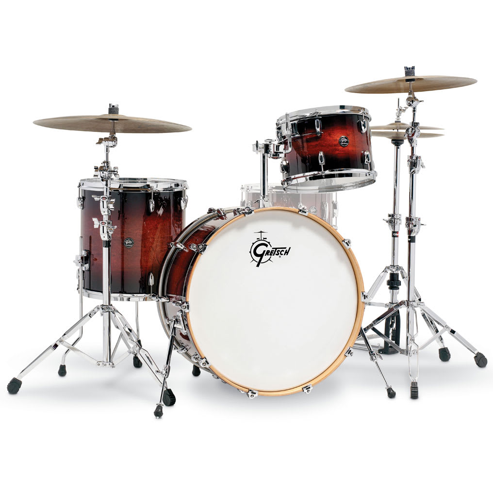 GRETSCH RENOWN MAPLE 13,16,24 CHERRY BURST 1