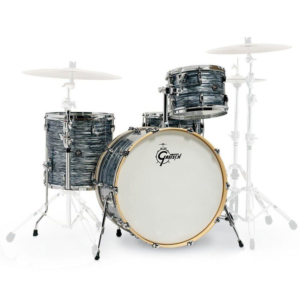 GRETSCH RENOWN MAPLE 13,16,24 SILVER OYSTER PEARL 1