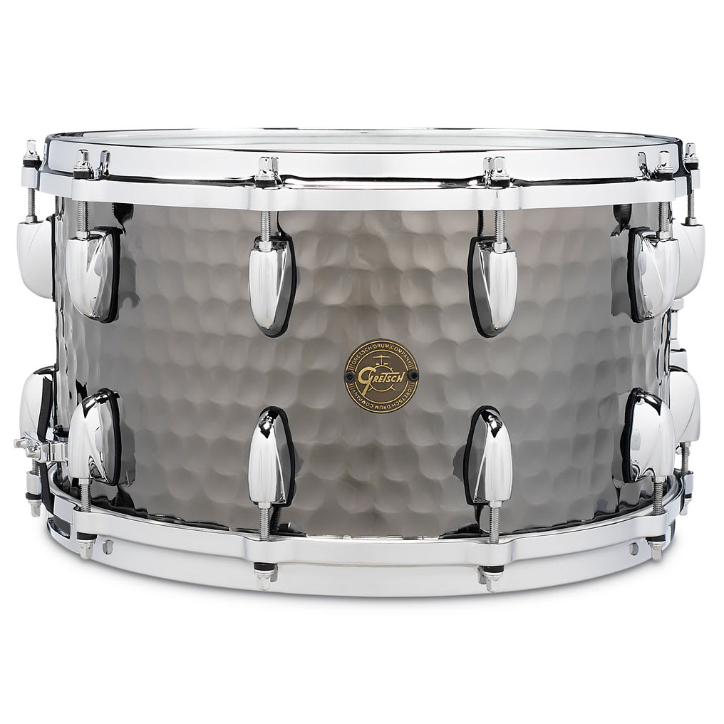 TAMBOR 14X8,0 FULL RANGE HAMMERED BLACK STEEL GRETSCH 1