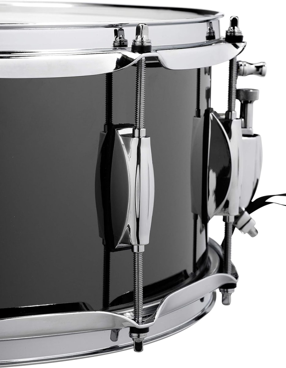TAMBOR 14x6,5 FULL RANGE BLACK NICKEL OVER STEEL GRETSCH3